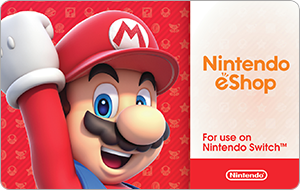 Nintendo gift card