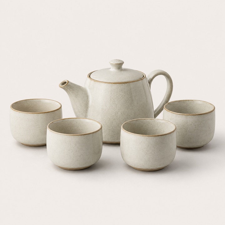 Ceramic tea set